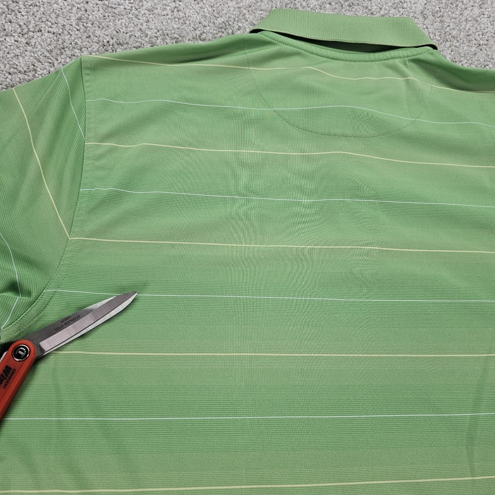 Grand Slam Performance Men's Golf Polo BUNDLE Size Large Green And Yellow Casual - Picture 13 of 14